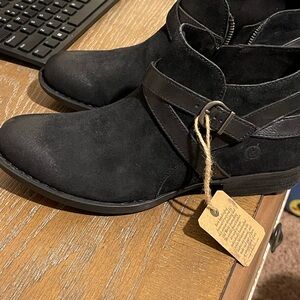 Born Black Ankle Boots
